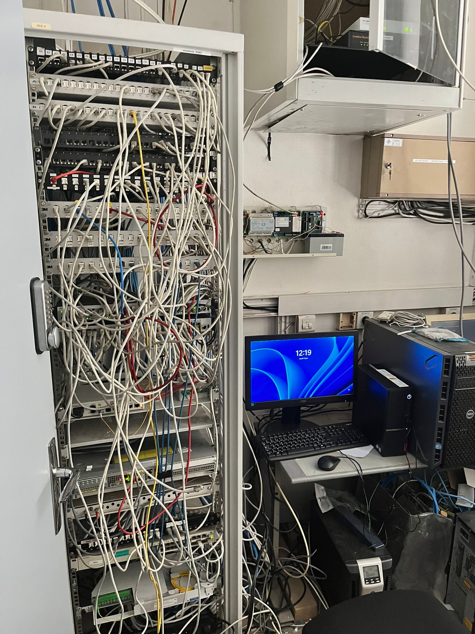 Interventions techniques sur site du département